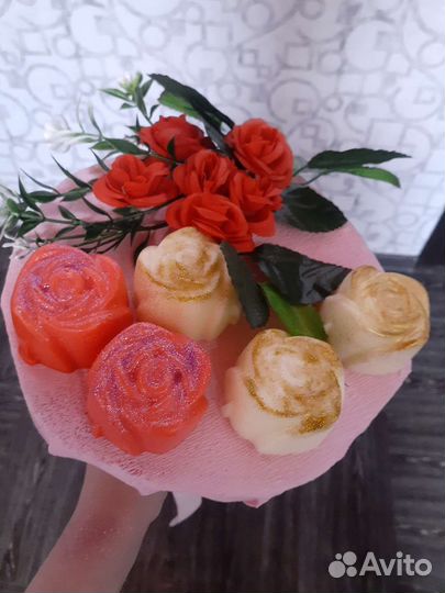 Мыльные букет