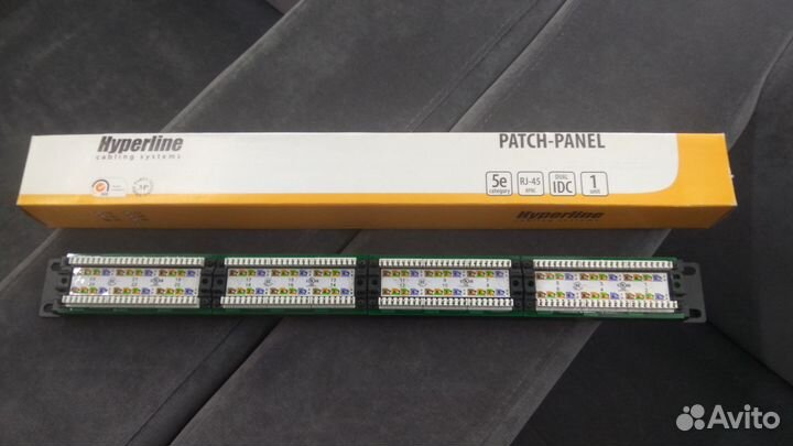 Патч-панель Hyperline PP2-19-24-8P8C-C5e-110D