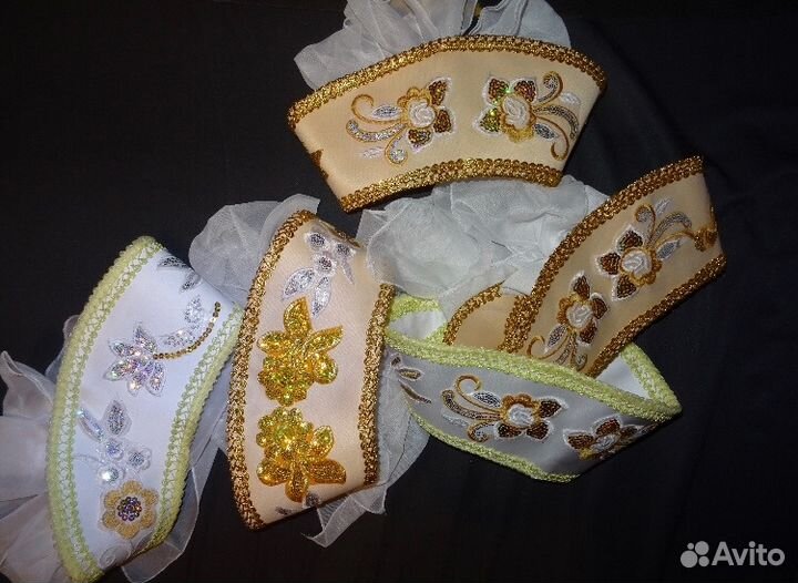 Кокошники с бантом