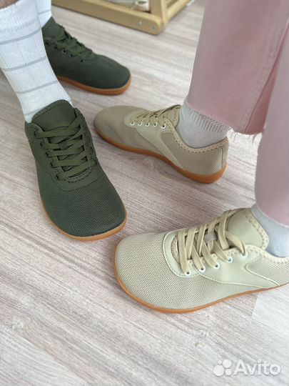 Босоногие кеды кроссовки