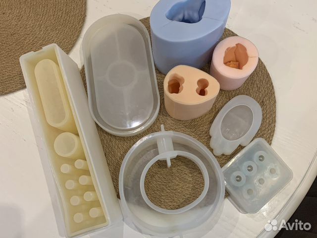 Формы молды для гипса и свечей