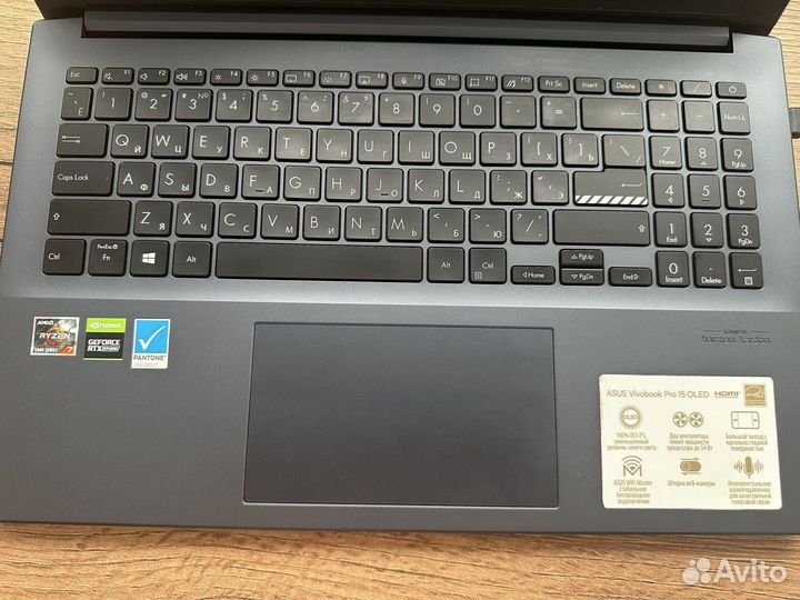 Игровой ноутбук Asus Vivobook pro 15 oled ryzen 7