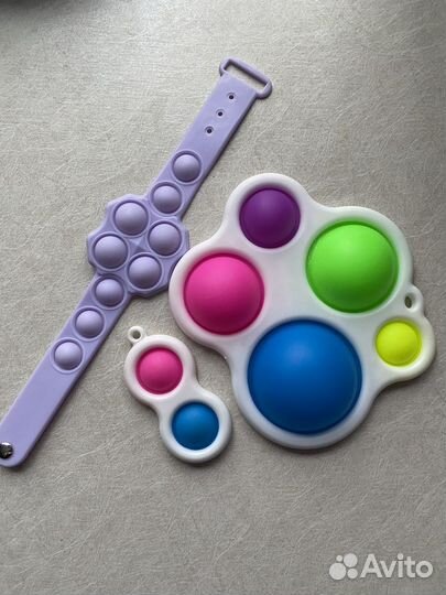 Игрушки антистресс поп-ит и симпл-димпл