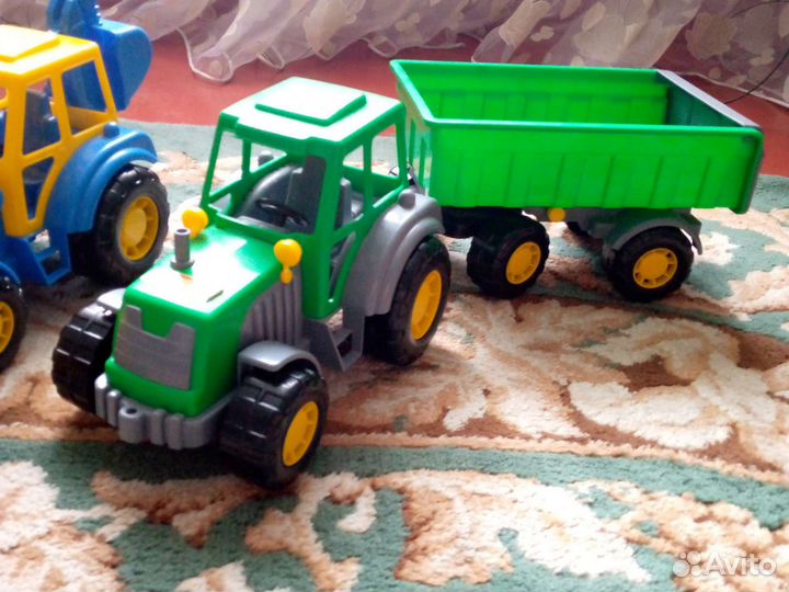 Модельки тракторов