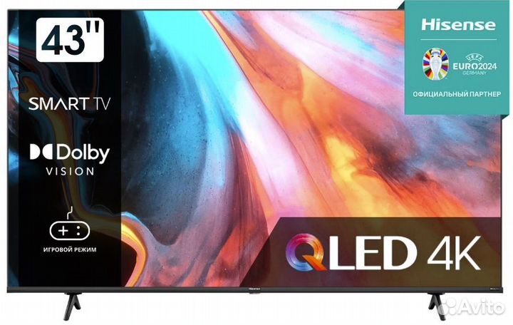 Телевизор Hisense 43E7HQ
