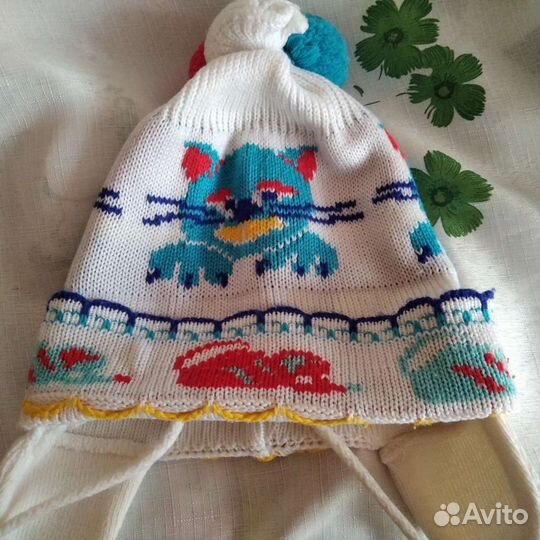 Шапки на девочку и на мальчика