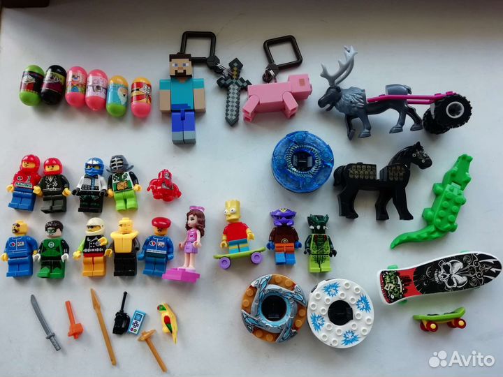 Lego city, майнкрафт и др