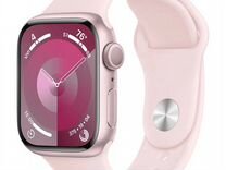 Apple watch ser9 45mm Pink Sport Band