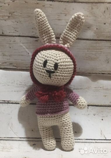 Зайчик ручная работа игрушка