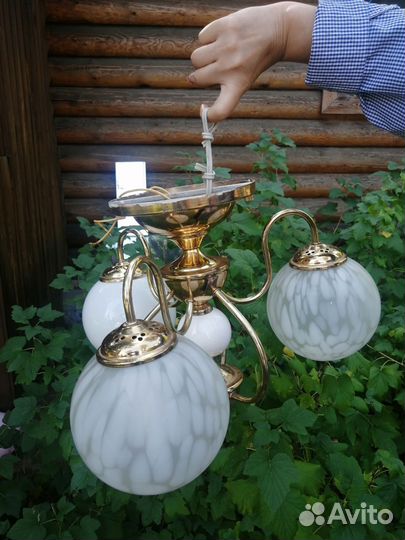 Люстра 3 плафона