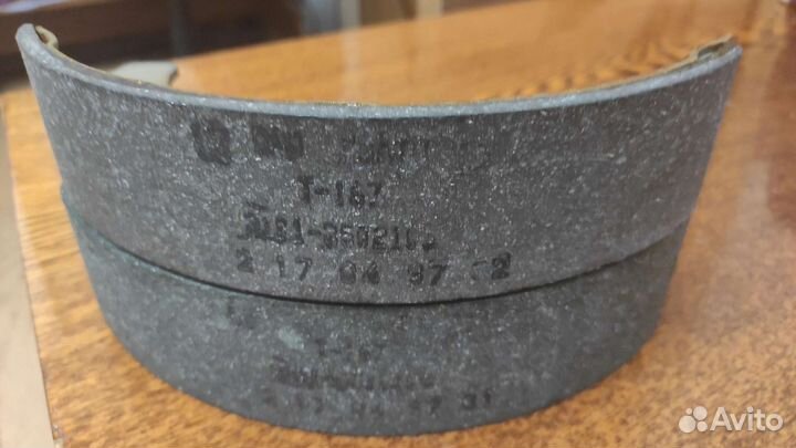 Тормозные колодки задние ваз 2101-2107