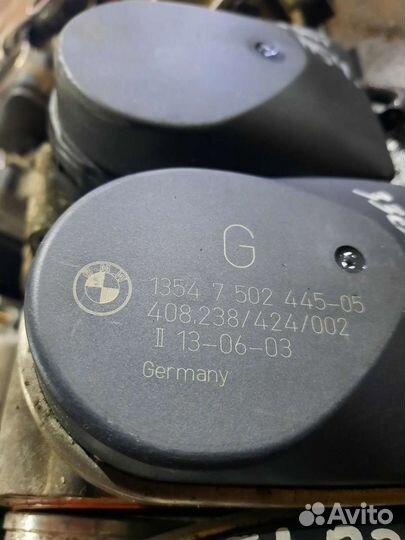 Дроссель бмв М54 3л