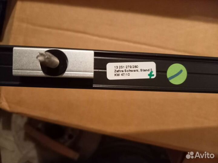 Рейлинг левый opel zafira b