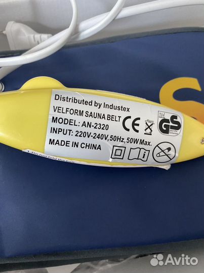 Sauna belt пояс для похудения сауна белт