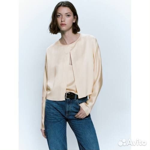 Блузка женская massimo dutti новая с топом