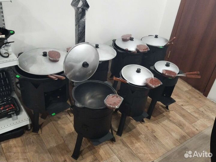 Чугунный казан 10 литров