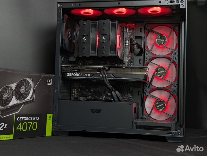 Топ пк Ryzen 5700X3D /RTX 4070 /32gb/B550