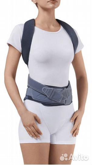 Корсет ортопедический orlett OBS-300 (M2, серый)