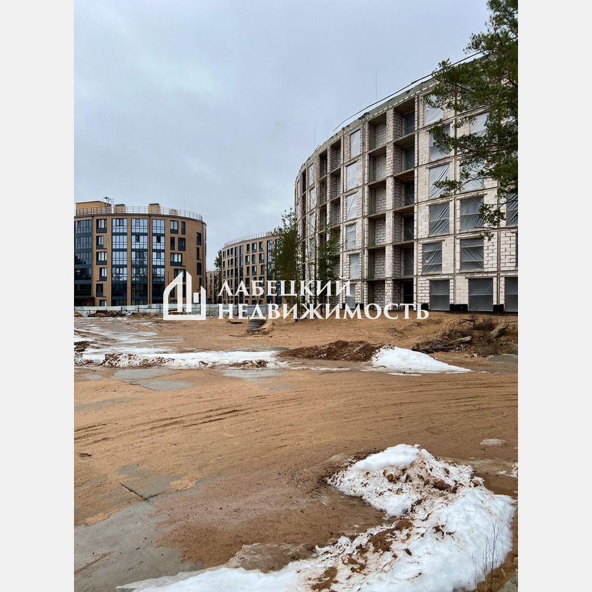1-к. апартаменты, 48,3 м², 1/6 эт.