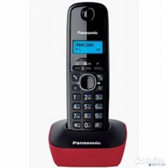 Panasonic KX-TG1611RUR (красный) аон, Caller ID,12