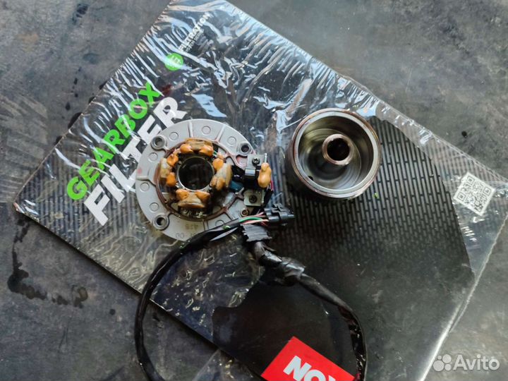 Низ мотора в разбор Yamaha wr250 yz250f