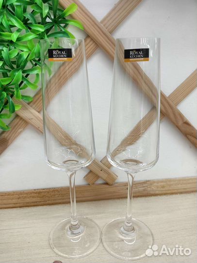 Бокалы для шампанского,Royal kuchen, новые