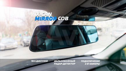 X-CAN mirror cob видеорегистратор с радаром