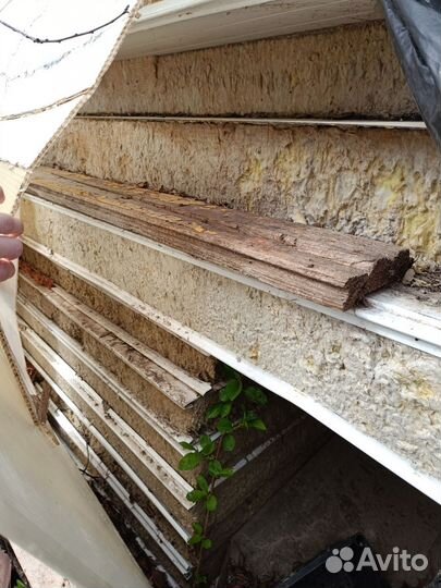 Сэндвич панели стеновые б/у