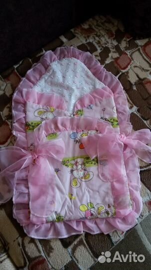 Конверт на выписку летний