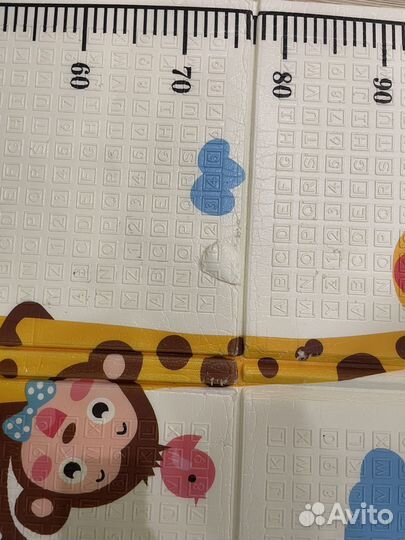 Детский коврик для ползания 180 200