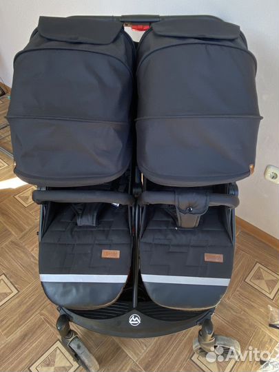Прогулочная коляска для двойни или погодок