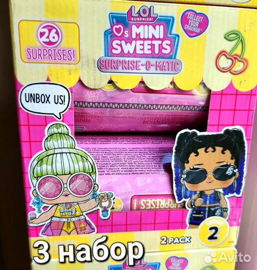 LOL Surprise Mini Sweets O-Matic набор капсул