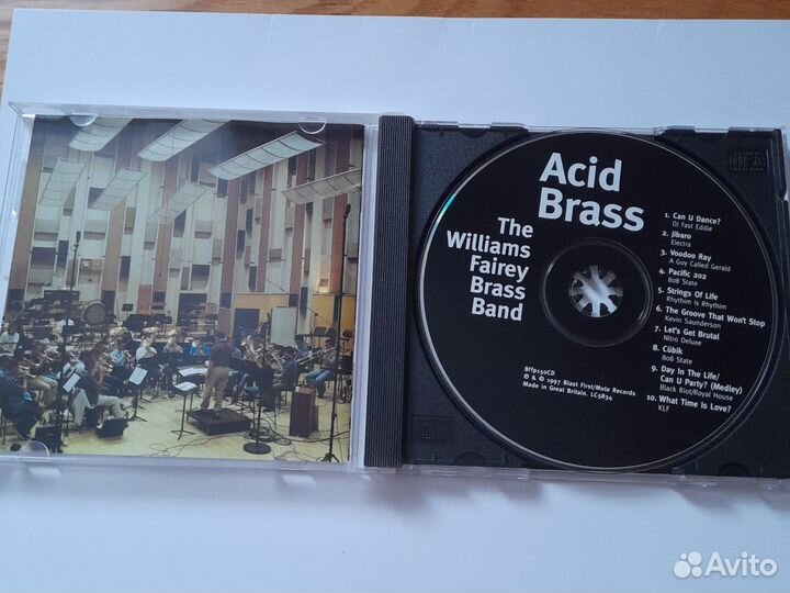 Cd acid brass оригинал джаз