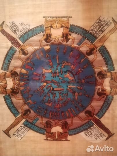 Картины на папирусе