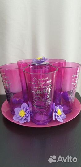 Подарочный набор стаканов в ассортименте