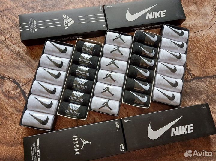 Носки Nike Reebok Lacoste Jordan