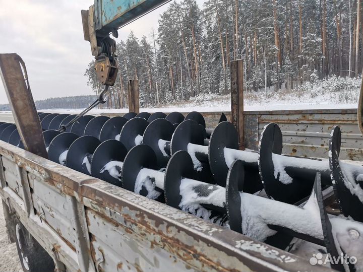 Шнек для буровой машины