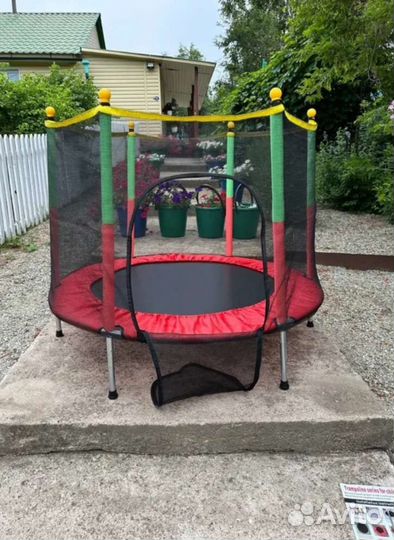 Батут новый с сеткой в наличии в Хабаровске
