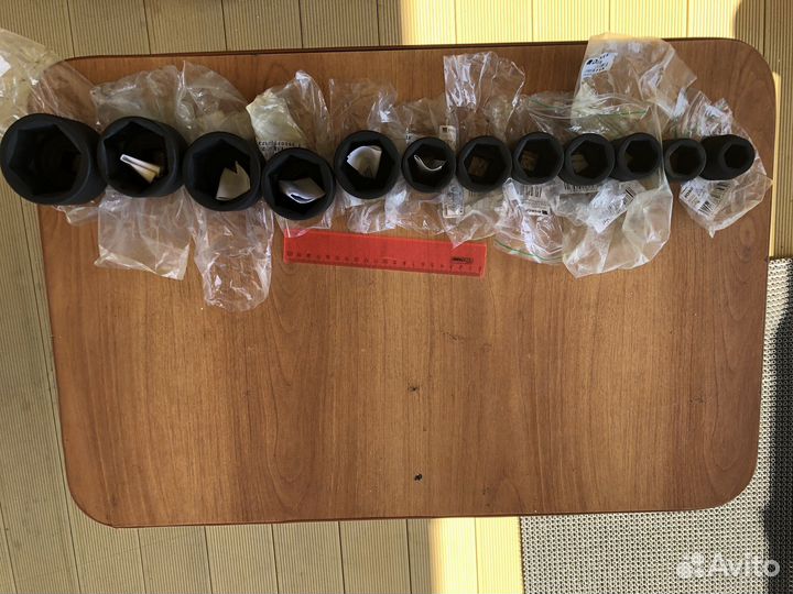 Комплект ударных дюймовых головок ozat