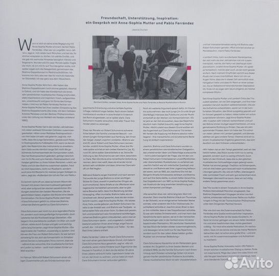 Виниловая пластинка Mutter, Anne-Sophie; Ferrandez