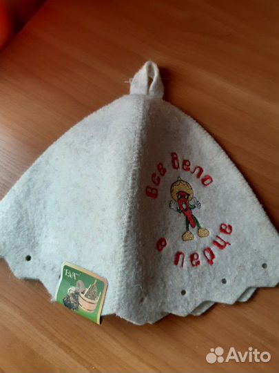 Шапка для бани