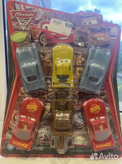 Набор машинок Молния Маккуин