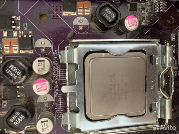 Материнская плата 775 комплект