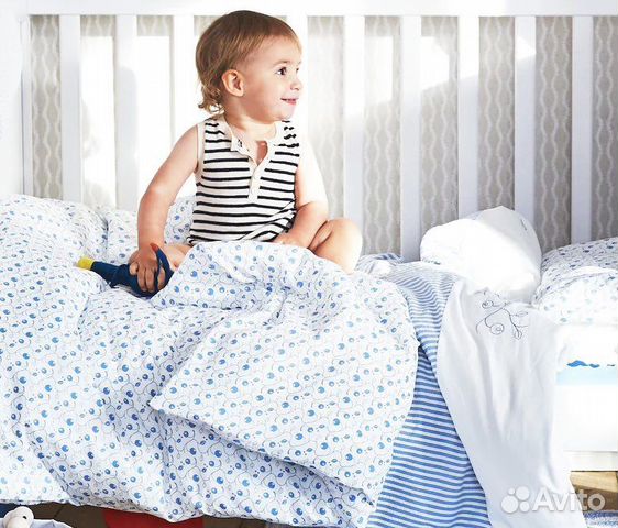 Детское постельное белье 110*125 Gulsparv икеа