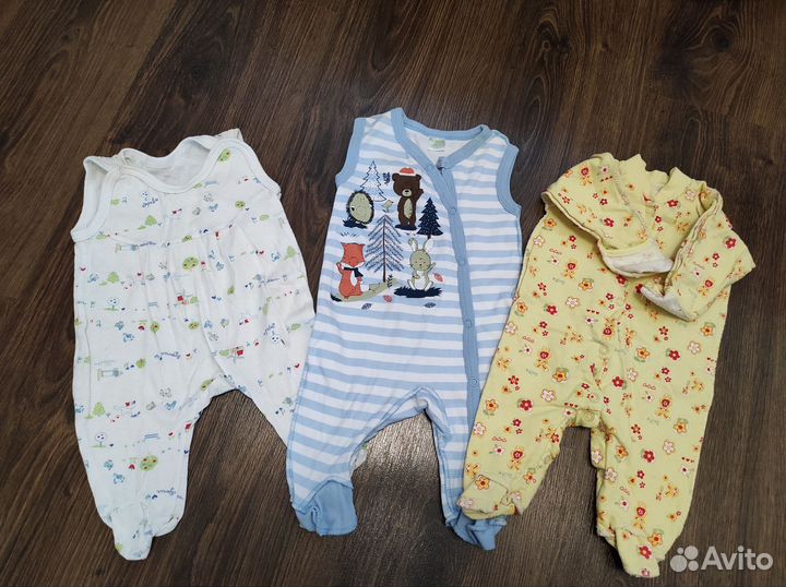 Детские вещи пакетом 56-80