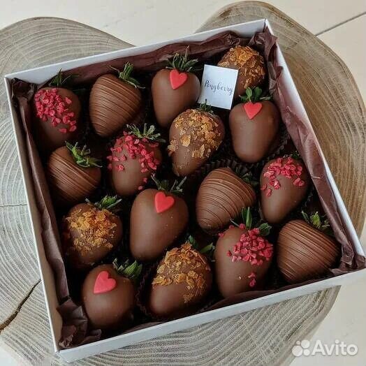 Клубника в бельгийском шоколаде