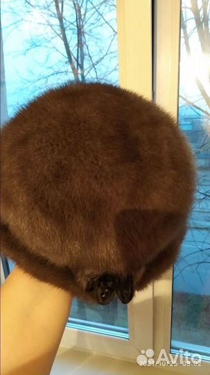 Шапка норковая женская