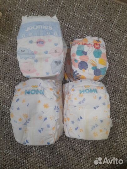 Памперсы размер до 5 кг