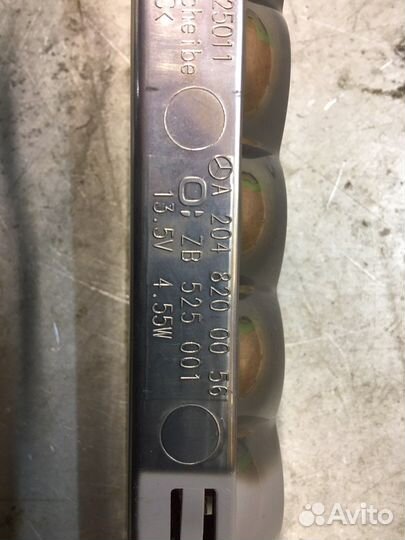 Дополнительный стоп сигнал Mercedes C-Class, W204