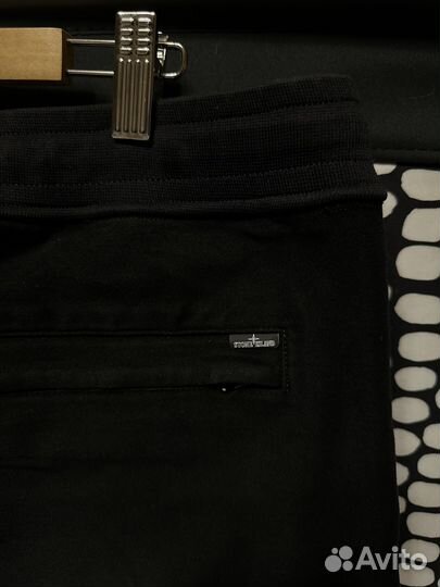 Брюки Stone Island Shadow Project Zip Black